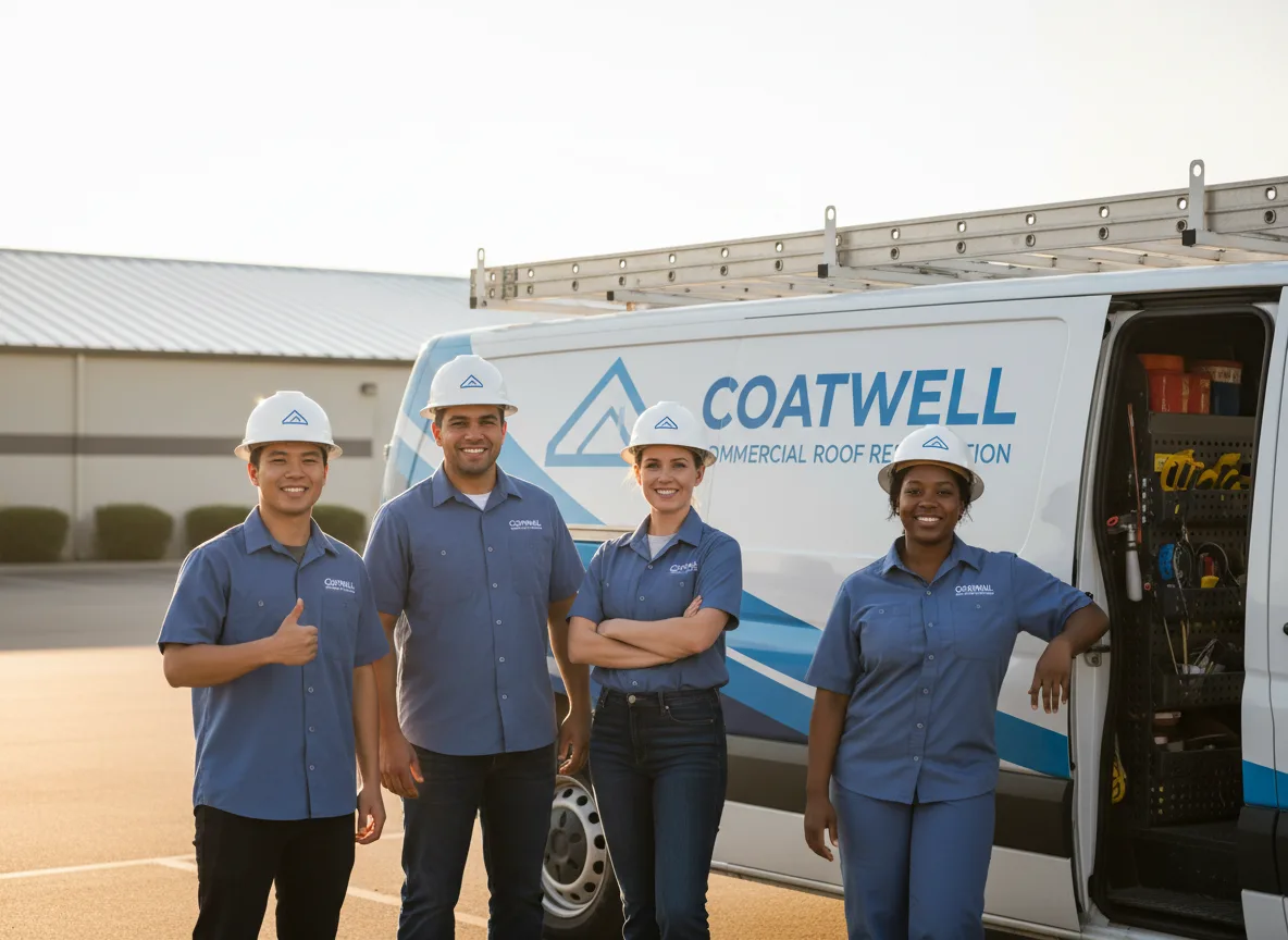 Commercial roof coating company in Crestwood, IL